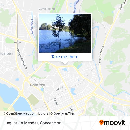 Mapa de Laguna Lo Mendez