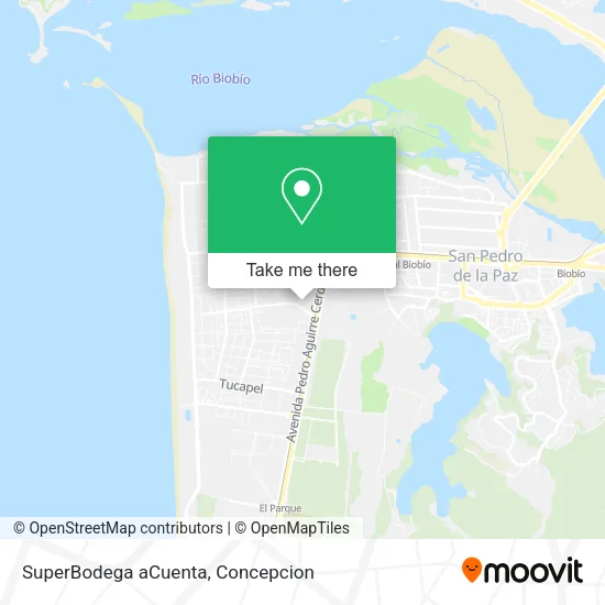 Mapa de SuperBodega aCuenta