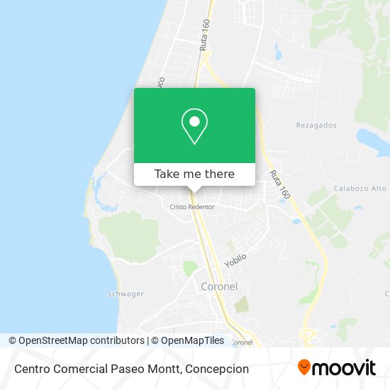 Centro Comercial Paseo Montt map