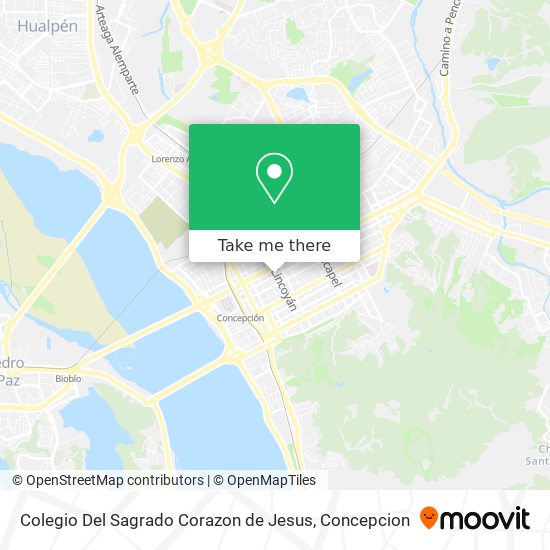 Colegio Del Sagrado Corazon de Jesus map