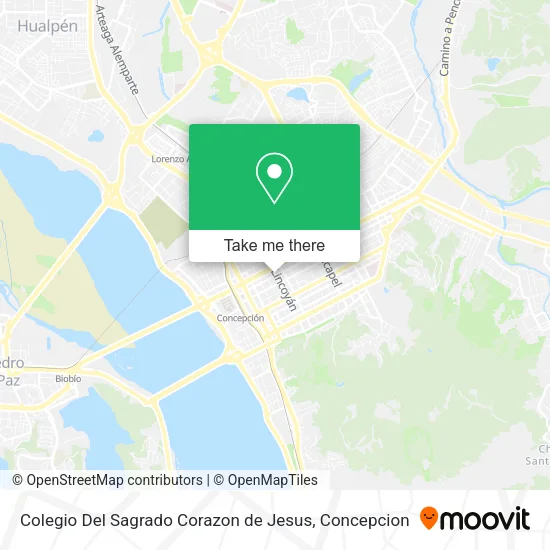 Colegio Del Sagrado Corazon de Jesus map
