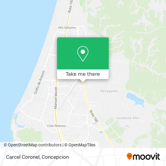 Mapa de Carcel Coronel