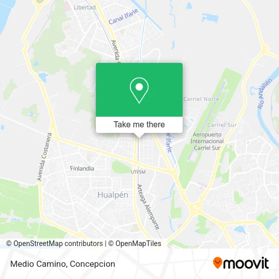 Mapa de Medio Camino