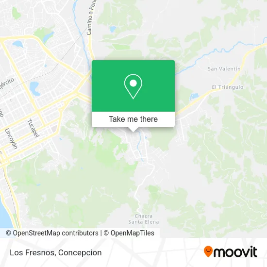 Los Fresnos map
