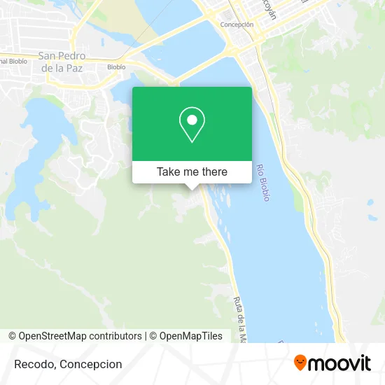 Mapa de Recodo