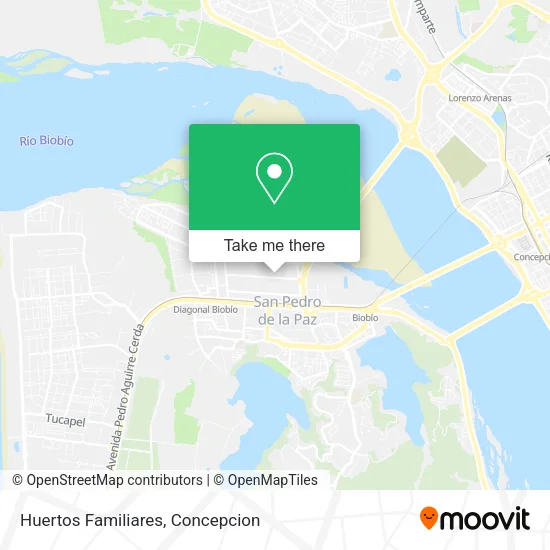 Huertos Familiares map