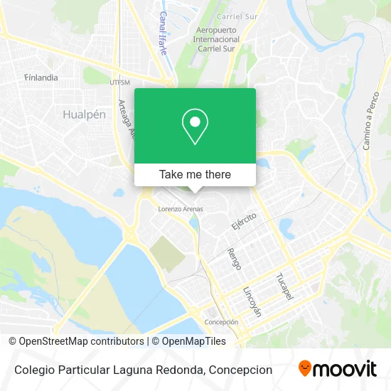 Colegio Particular Laguna Redonda map
