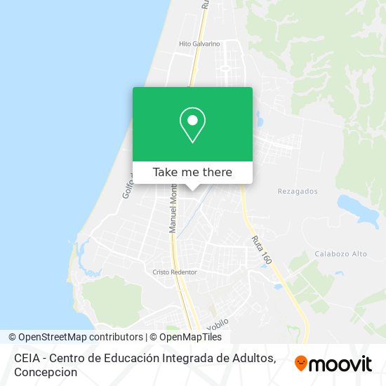 CEIA - Centro de Educación Integrada de Adultos map