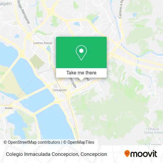 Mapa de Colegio Inmaculada Concepcion
