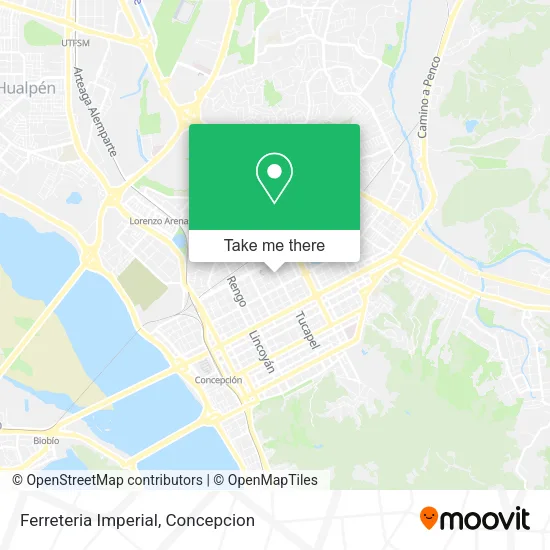 Mapa de Ferreteria Imperial