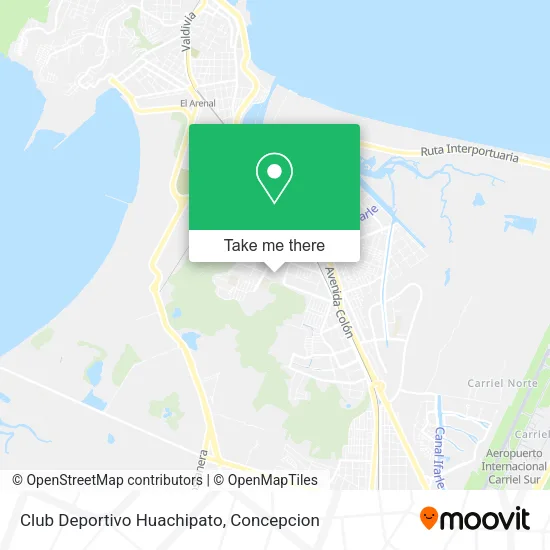 Club Deportivo Huachipato map
