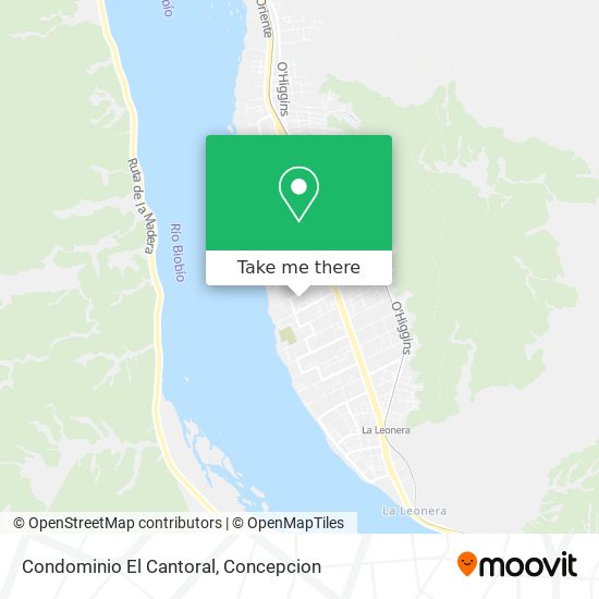 Condominio El Cantoral map