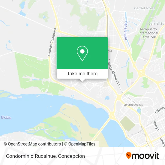 Mapa de Condominio Rucalhue