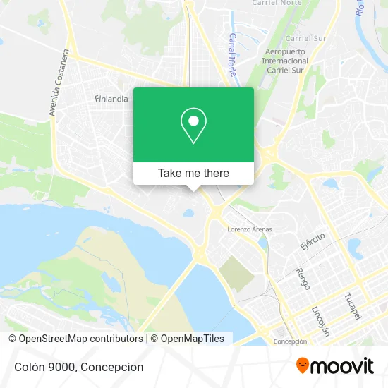 Mapa de Colón 9000