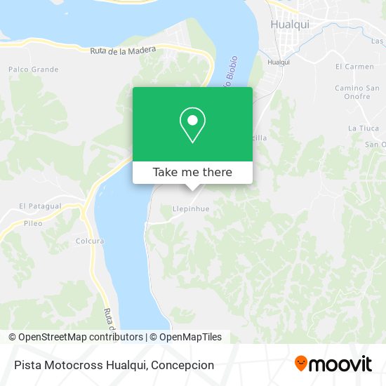 Pista Motocross Hualqui map