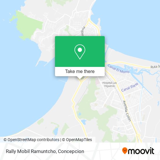 Mapa de Rally Mobil Ramuntcho