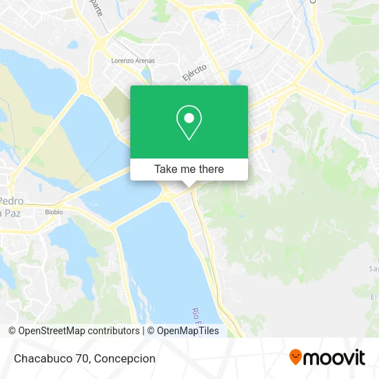 Mapa de Chacabuco 70