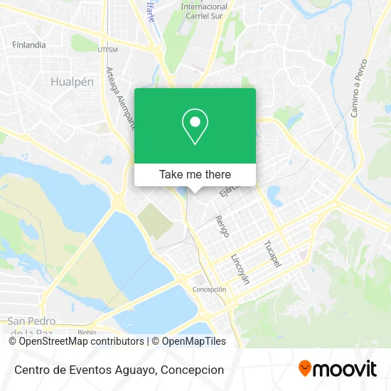 Centro de Eventos Aguayo map
