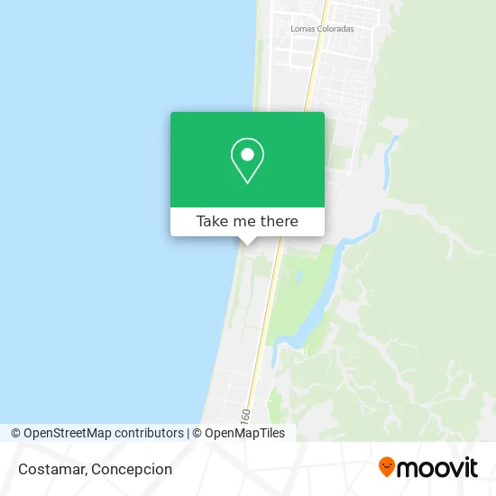 Mapa de Costamar