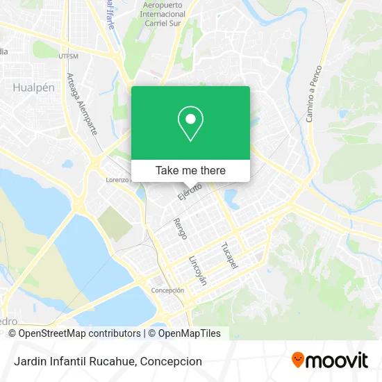 Mapa de Jardin Infantil Rucahue