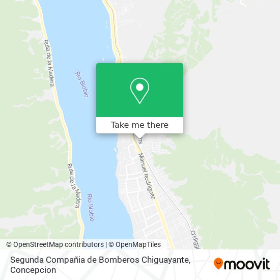 Segunda Compañia de Bomberos Chiguayante map