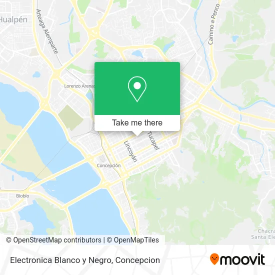 Mapa de Electronica Blanco y Negro