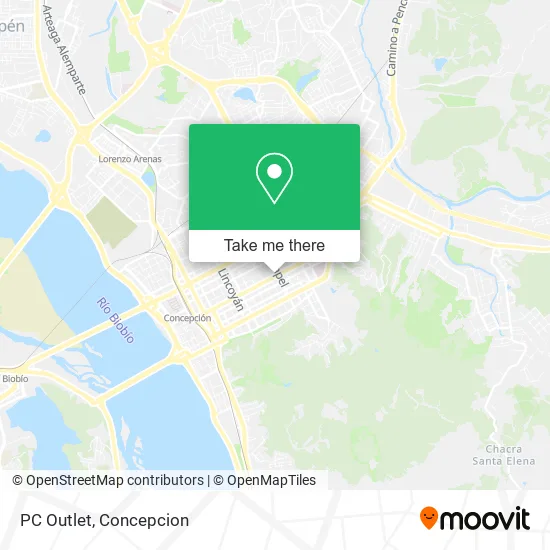 Mapa de PC Outlet