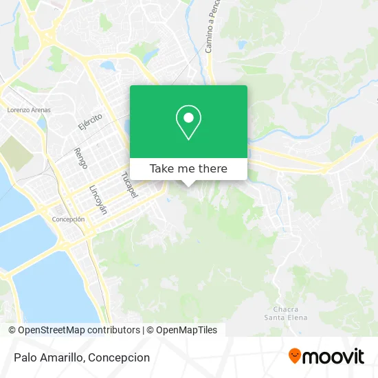 Palo Amarillo map