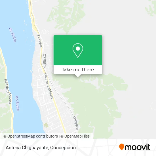 Antena Chiguayante map
