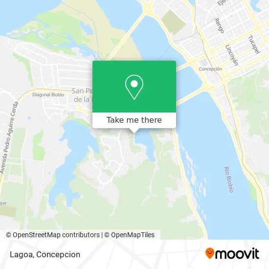 Lagoa map