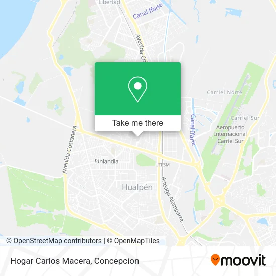 Hogar Carlos Macera map