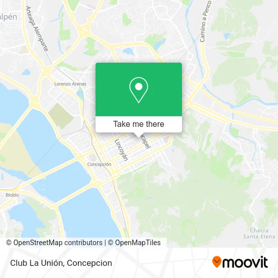 Mapa de Club La Unión