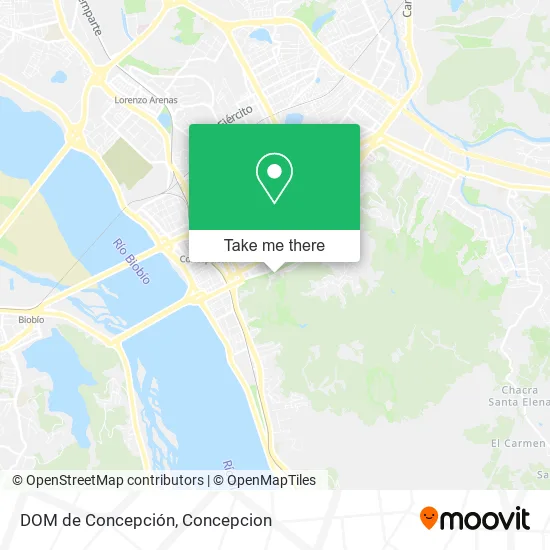 Mapa de DOM de Concepción