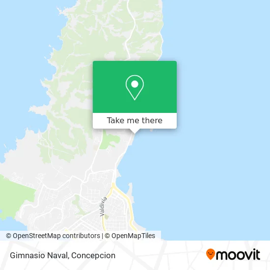 Gimnasio Naval map