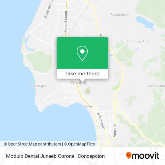 Modulo Dental Junaeb Coronel map