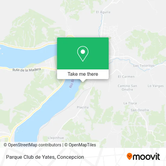 Mapa de Parque Club de Yates