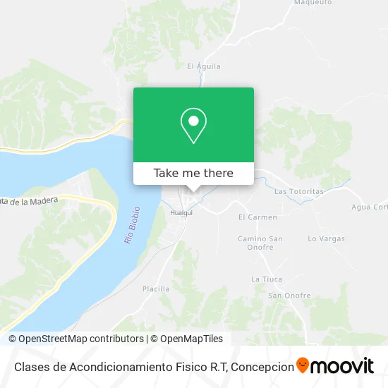 Mapa de Clases de Acondicionamiento Fisico R.T