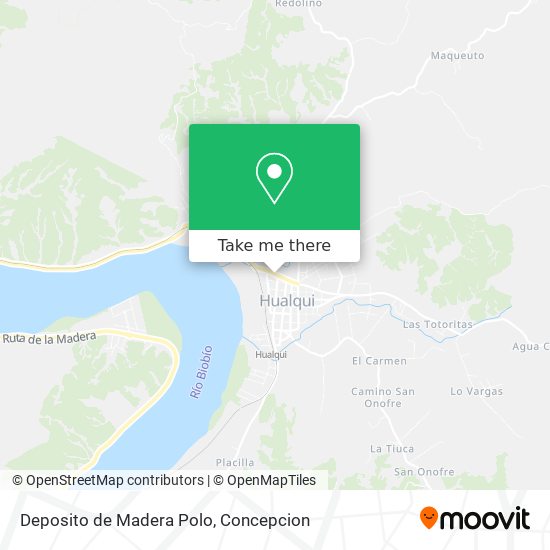 Mapa de Deposito de Madera Polo