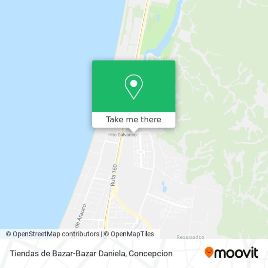 Tiendas de Bazar-Bazar Daniela map