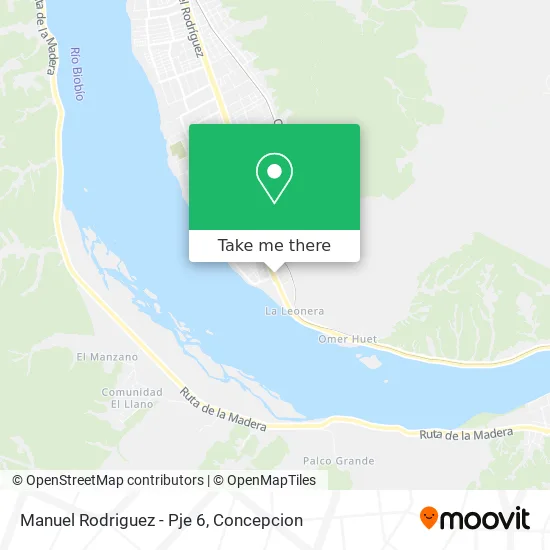 Manuel Rodriguez - Pje 6 map