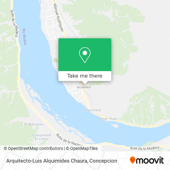 Arquitecto-Luis Alquimides Chaura map