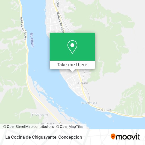 La Cocina de Chiguayante map