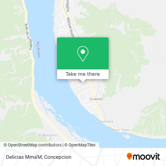 Mapa de Delicias Mma'M