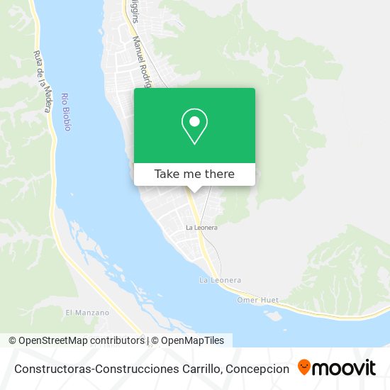 Constructoras-Construcciones Carrillo map