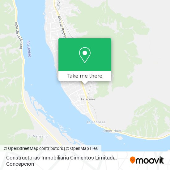 Constructoras-Inmobiliaria Cimientos Limitada map