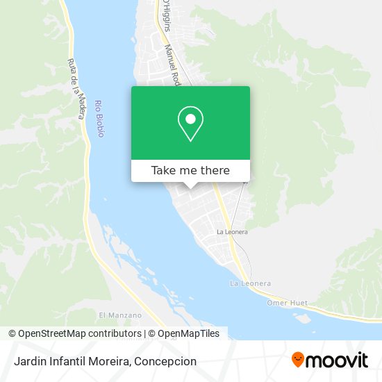 Mapa de Jardin Infantil Moreira