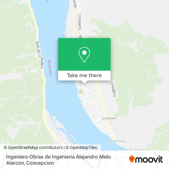Ingeniero-Obras de Ingenieria Alejandro Melo Alarcon map