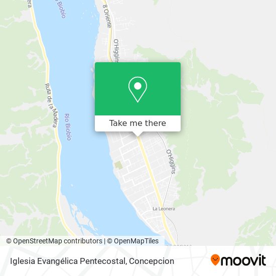Mapa de Iglesia Evangélica Pentecostal