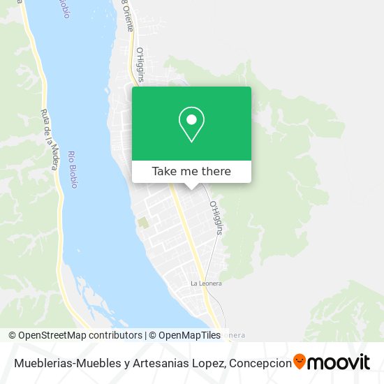 Mapa de Mueblerias-Muebles y Artesanias Lopez