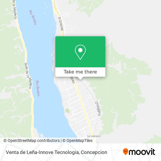 Mapa de Venta de Leña-Innove Tecnologia